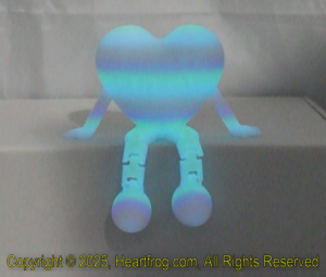 Glow In The Dark Rainbow Size: 115mm