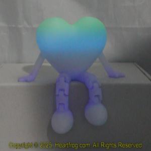 Glow In The Dark Rainbow, DOB: 12/21/2024 Size: 150mm