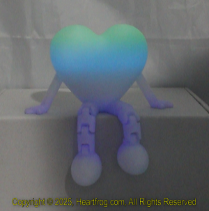 Glow In The Dark Rainbow, DOB: 12/21/2024 Size: 150mm