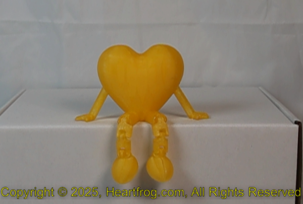 Bright Orangy Yellow Size: 100mm