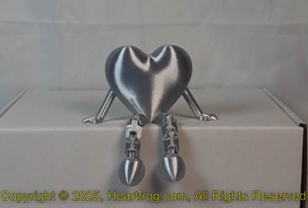 Shiny Silver Size: 100mm