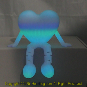 Glow In The Dark Rainbow with Name Size: 150mm