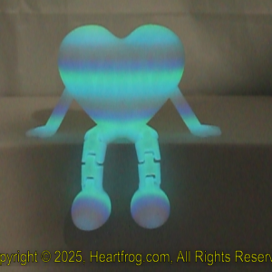 Glow In The Dark Rainbow Size: 115mm