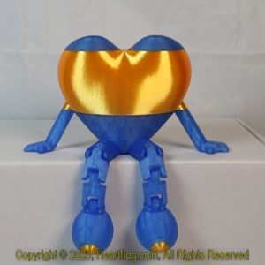 Yellow Blue Silky, DOB: 05/15/2025 Size: 150mm