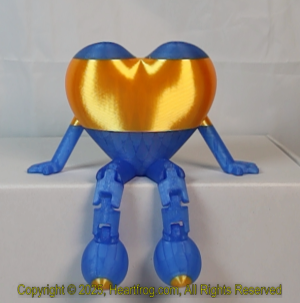 Yellow Blue Silky, DOB: 05/15/2025 Size: 150mm