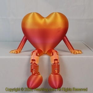 Orangy Red Rainbow (Handicapped/50% Donation), DOB: 01/13/2025 Size: 150mm