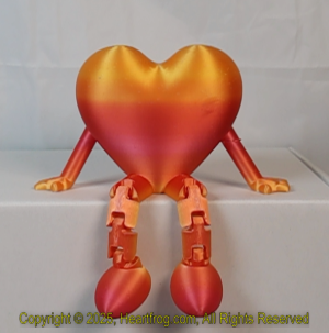 Orangy Red Rainbow (Handicapped/50% Donation), DOB: 01/13/2025 Size: 150mm