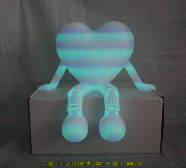 Glow In The Dark Rainbow (Handicapped/50% Donation) Size: 235mm