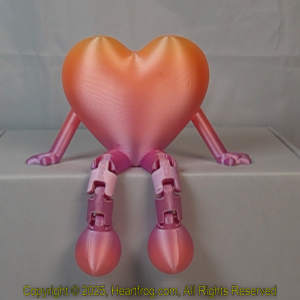 Romatic Orangy Pink Rainbow, DOB: 05/17/2025 Size: 150mm