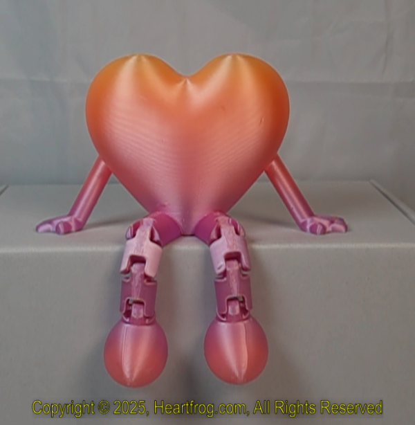 Romatic Orangy Pink Rainbow, DOB: 05/17/2025 Size: 150mm
