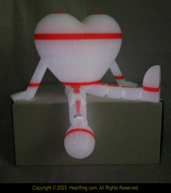 Glow In Dark Green Red (light Glow in Dark), DOB: 01/24/2025 Size: 235mm - Image 3