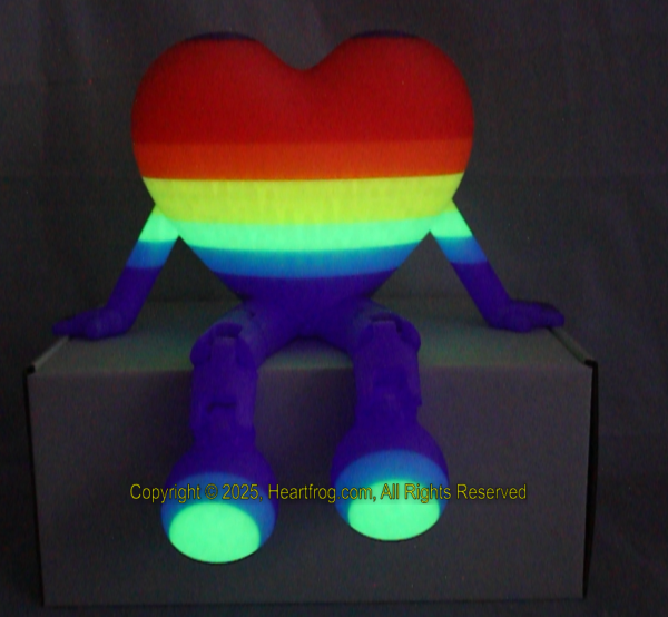 Diverse Community Fluorescent Glow In The Dark Striped, DOB: 01/27/2025 Size: 235mm