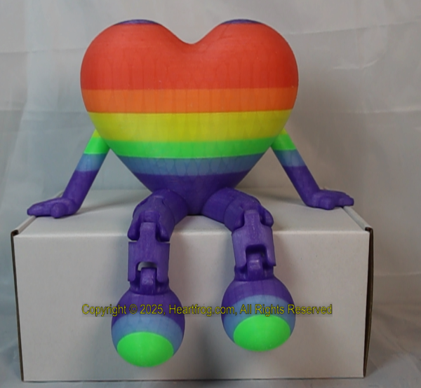 Diverse Community Fluorescent Glow In The Dark Striped, DOB: 01/27/2025 Size: 235mm - Image 2