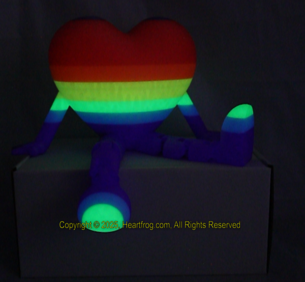 Diverse Community Fluorescent Glow In The Dark Striped, DOB: 01/27/2025 Size: 235mm - Image 3