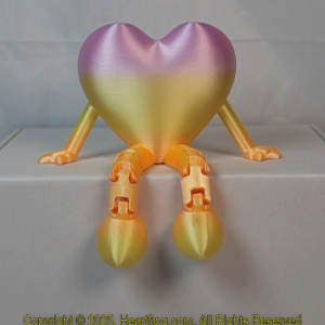 Romantic Yellow Pink Rainbow, DOB: 05/17/2025 Size: 150mm