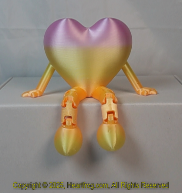 Romantic Yellow Pink Rainbow, DOB: 05/17/2025 Size: 150mm