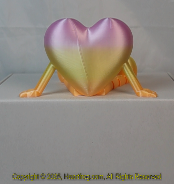 Romantic Yellow Pink Rainbow, DOB: 05/17/2025 Size: 150mm - Image 4