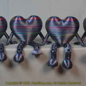 Rainbow Family Set (4, grainy), DOB: 01/29/2025 Size: 73mm