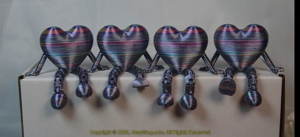 Rainbow Family Set (4, grainy), DOB: 01/29/2025 Size: 73mm