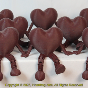 Chocolate Brown Family Set (8, grainy), DOB: 01/28/2025 Size: 73mm