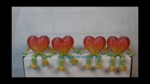 Red Green Apple Rainbow Family Set (4), DOB: 01/30/2025 Size: 73mm