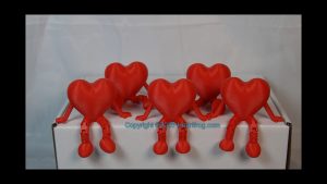 Bright Red Family Set (5), DOB: 01/29/2025 Size: 73mm