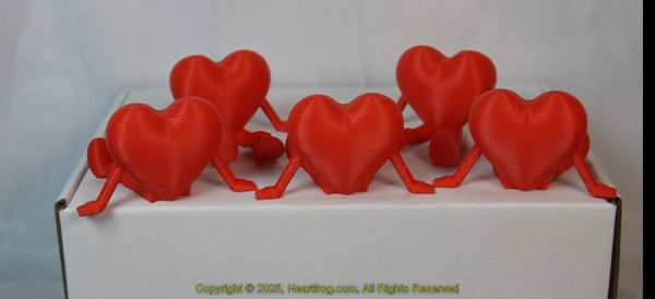 Bright Red Family Set (5), DOB: 01/29/2025 Size: 73mm - Image 3
