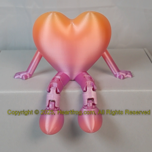 Romantic Orange Pink Rainbow, DOB: 05/17/2025 Size: 150mm