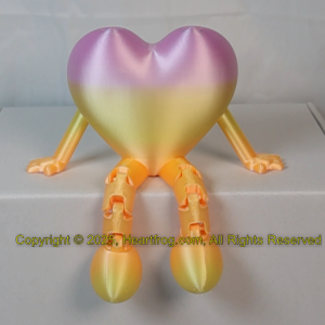 Romantic Yellow Orange Pink Rainbow, DOB: 05/17/2025 Size: 150mm