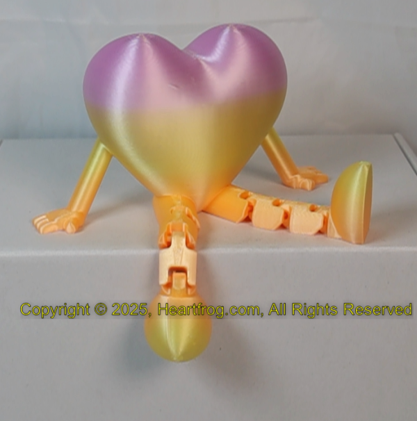 Romantic Yellow Orange Pink Rainbow, DOB: 05/17/2025 Size: 150mm - Image 2