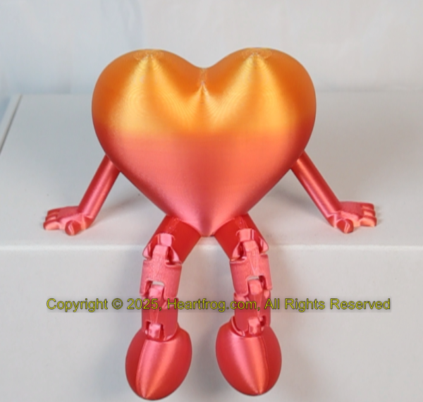 Orange Red Rainbow, DOB: 05/21/25 Size: 150mm