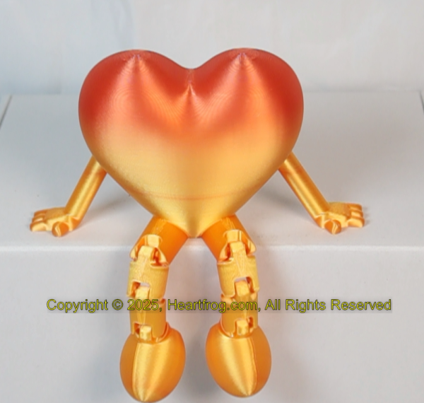 Orange Red Rainbow, DOB: 05/21/25 Size: 150mm