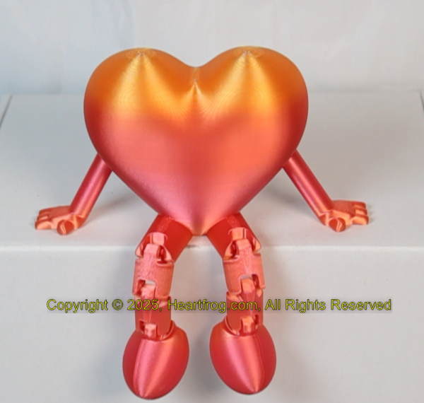 Orange Red Rainbow, DOB: 05/20/25 Size: 150mm