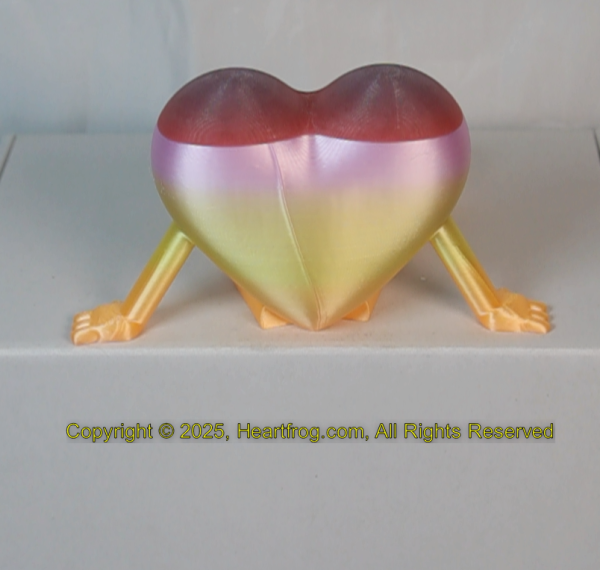 Orange Yellow Pink Rainbow with Purple Top, DOB: 05/20/25 Size: 150mm - Image 3