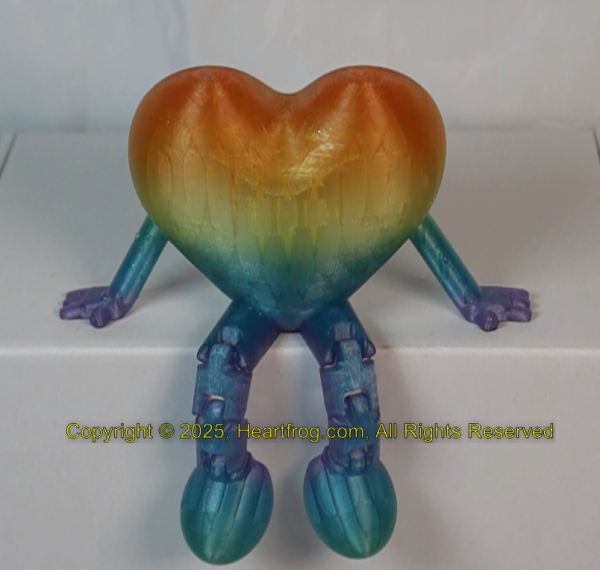 Multicolor Rainbow, Fluorescent, DOB: 05/20/25 Size: 150mm