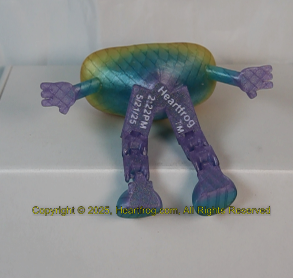 Multicolor Rainbow, Fluorescent, DOB: 05/20/25 Size: 150mm - Image 4