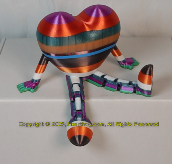 SUPER RARE! Multicolor Stripe Fluorescent, Size: 150mm - Image 4