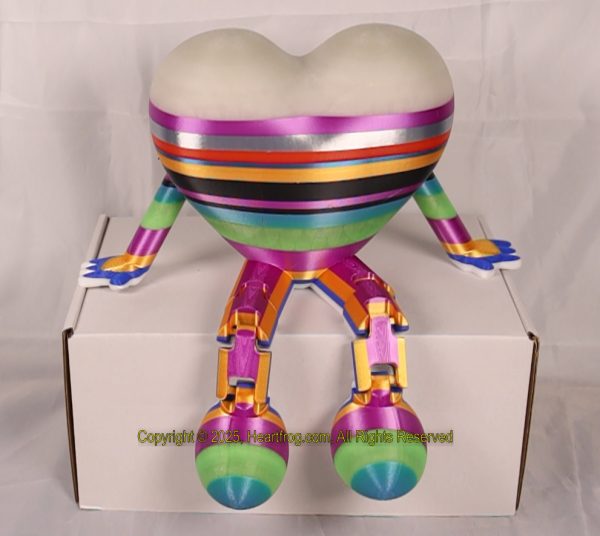 Multicolor Fluorescent (some) Glow In The Dark (some) Striped, DOB: 05/23/25 Size: 235mm