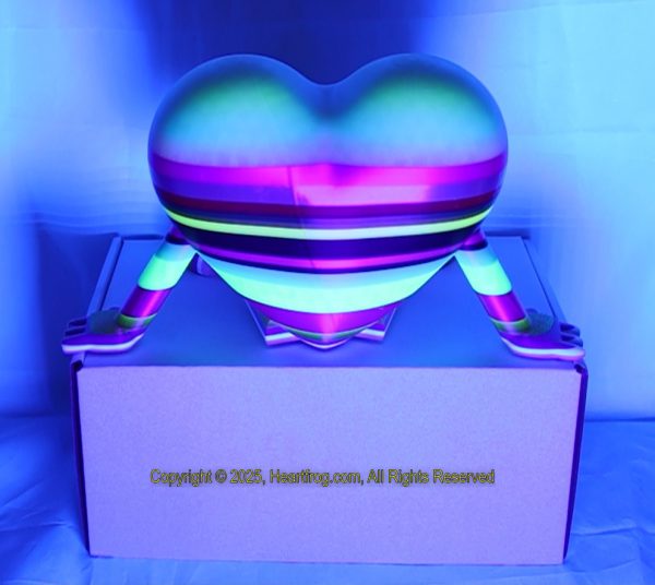 Multicolor Fluorescent (some) Glow In The Dark (some) Striped, DOB: 05/23/25 Size: 235mm - Image 6