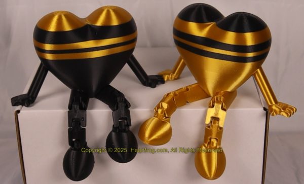 SUPER RARE! Gold Black "Opposite Twins", DOB: 05/30/25 Size: 150mm