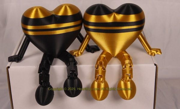 SUPER RARE! Gold Black "Opposite Twins", DOB: 05/30/25 Size: 150mm - Image 2