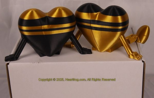 SUPER RARE! Gold Black "Opposite Twins", DOB: 05/30/25 Size: 150mm - Image 3