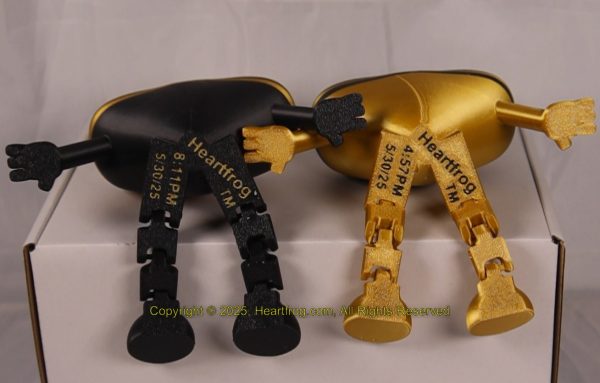 SUPER RARE! Gold Black "Opposite Twins", DOB: 05/30/25 Size: 150mm - Image 4