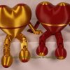 SUPER RARE! Gold Red "Opposite Twins, DOB: 05/30/25 Size: 150mm