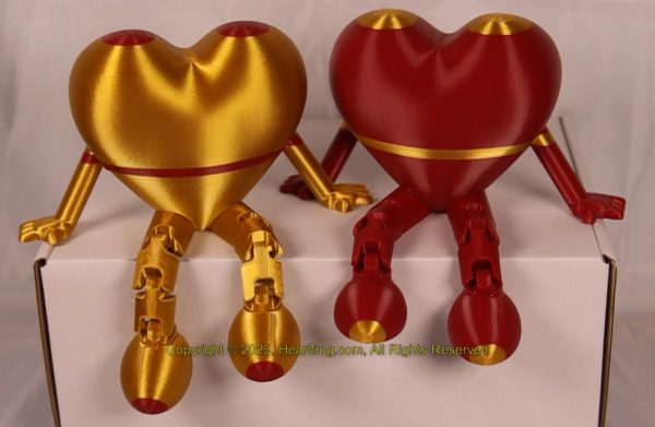 SUPER RARE! Gold Red "Opposite Twins, DOB: 05/30/25 Size: 150mm