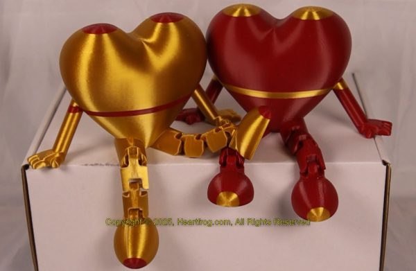 SUPER RARE! Gold Red "Opposite Twins, DOB: 05/30/25 Size: 150mm - Image 2