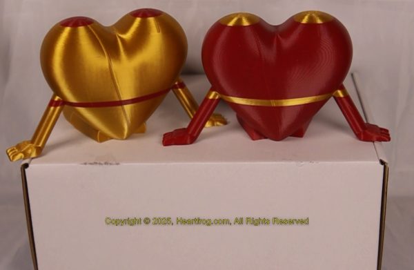 SUPER RARE! Gold Red "Opposite Twins, DOB: 05/30/25 Size: 150mm - Image 3