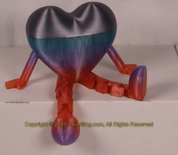 Red Blue Apple with Grey Top, DOB: 05/21/25 Size: 150mm - Image 2