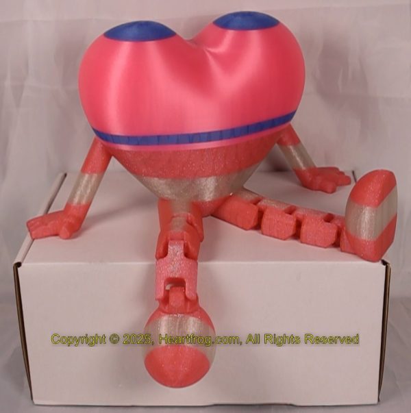 Large Sparkle bottom and Solid Pink top with Silver, DOB: 05/27/25 Size: 235mm - Image 2