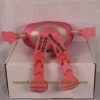 Large Sparkle bottom and Solid Pink top with Silver, DOB: 05/27/25 Size: 235mm - Image 4